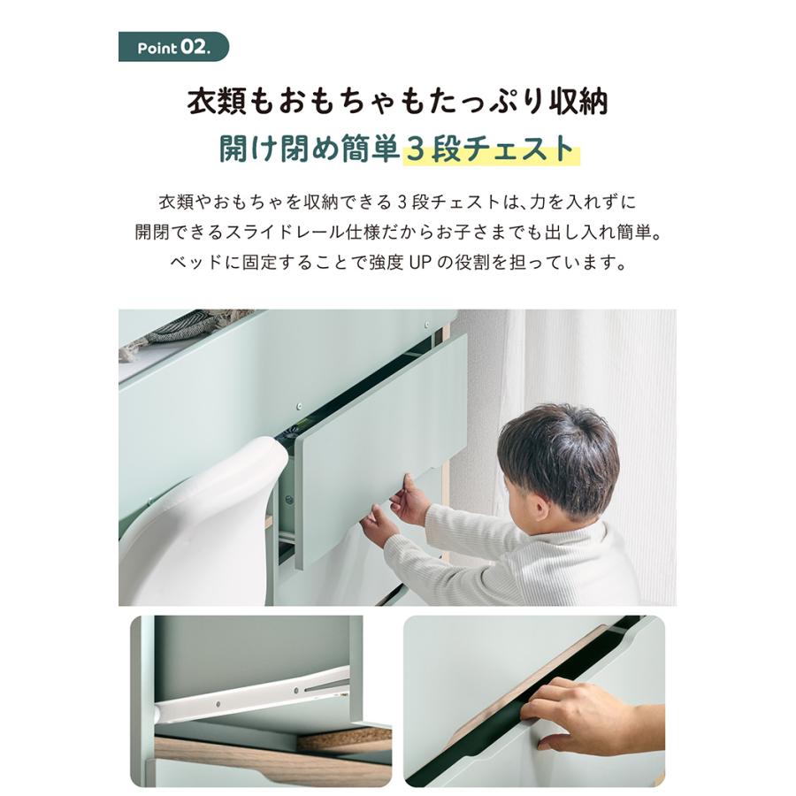 ベッド付き学習机 楽天市場】 学習机 : 家具のトロフ