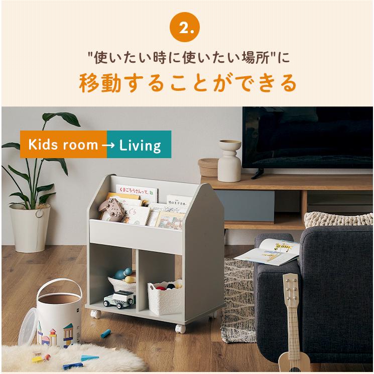 smart-i 絵本ラック 絵本棚 キャスター付き 本棚 おもちゃ箱 smart-i 絵本ラック 絵本棚 キャスター付き 本棚 おもちゃ箱
