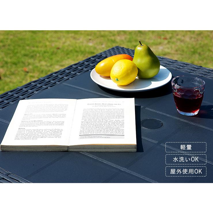 ガーデンファニチャー ガーデンテーブル テーブル STERA(ステラ) 幅80cm 3色対応｜wakuwaku-land｜08