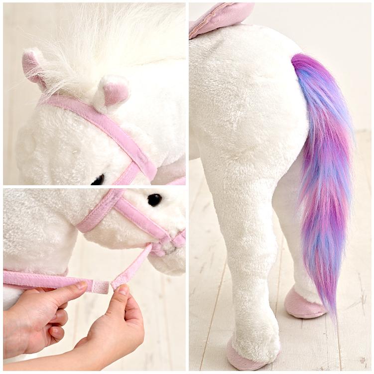 希少品】乗れるぬいぐるみ ポニー 馬