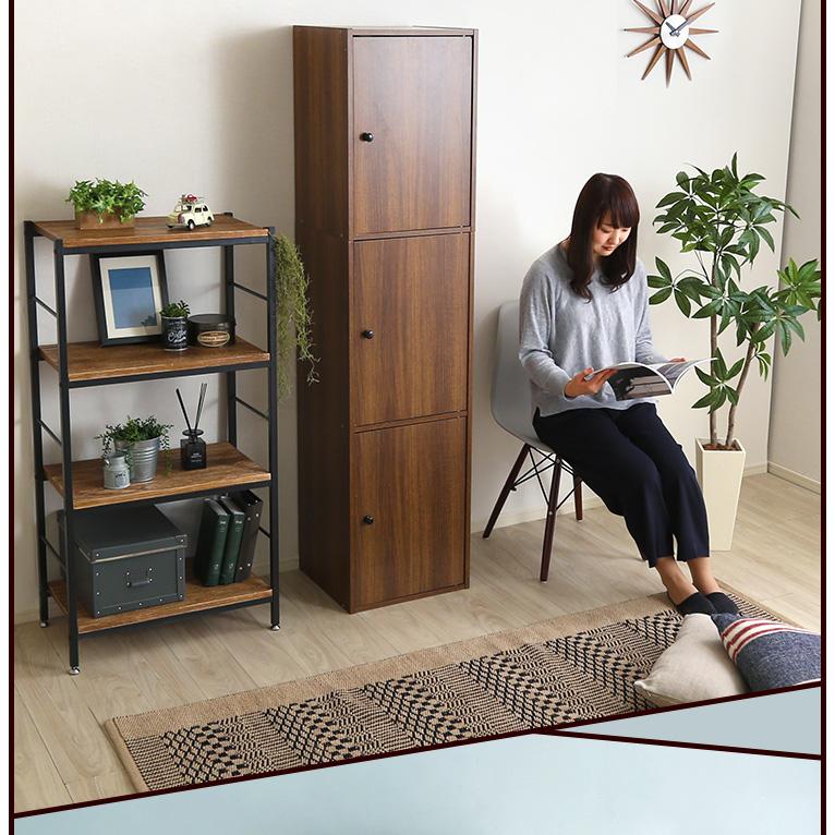 マルチ カラーボックス 3D NEST. 3ドアタイプ 収納ボックス 本棚 マグネット式 扉付き 可動棚 ラック シェルフ 本棚 収納 3段 3色対応 マルチ カラーボックス 3D NEST. 3ドアタイプ 収納ボックス 本棚 マグネット式 扉付き 可動棚 ラック シェルフ 本棚 収納 3段 3色対応