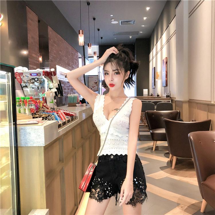 春先行sale 今季トレンド 韓国ファッション セクシー ワイルド レース デニムショートパンツ Nsapopbpnt0435 Boutipue Esme 通販 Yahoo ショッピング