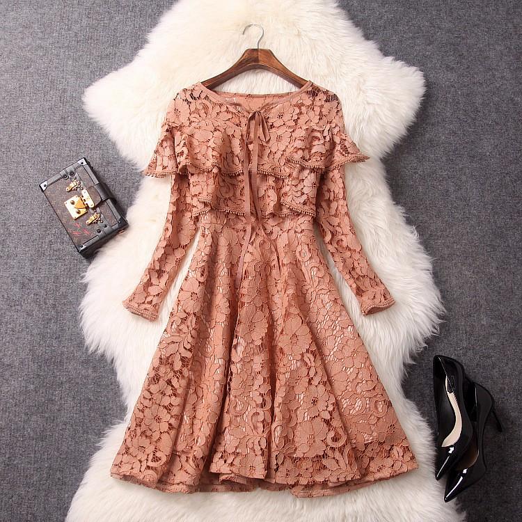 新作 送料無料 レディース 新作 ワンピース Ol ミドル レース Ol 通勤 上品 ドレス Nsseioc2275 Boutipue Esme 通販 Yahoo ショッピング 新しい到着 Weserve Co In