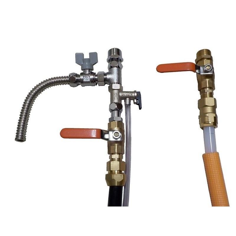 災害時の臨時生活用水取り出しバルブセット【太陽熱温水器わくわくそーらー用】_1