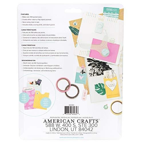 American Crafts ツール - WR - ジャーナル スタジオ - Pocket Punch ボード (6 ピース) 660484｜wakuwaku-worldmarket｜02