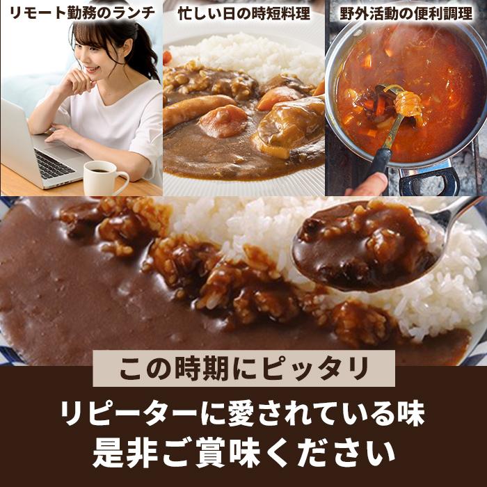 日本食研 カレー 食研カレー レトルトカレー 中辛 セット 非常食