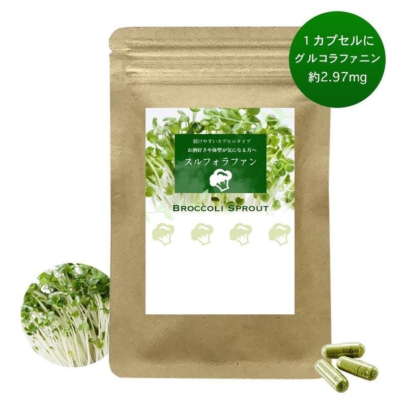 ブロッコリースプラウト 含有食品 スルフォラファン サプリメント 30