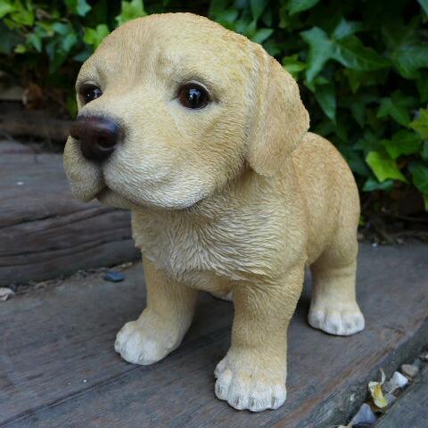 犬の置物 ラブラドール いぬ 動物 T14071 オーナメント ガーデン