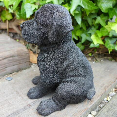 犬の置物 ラブラドール ブラック いぬ イヌ 動物 T14061 犬の置物 ラブラドール ブラック いぬ イヌ 動物 T14061