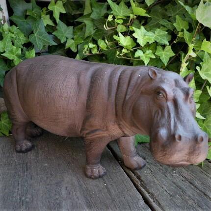 かばの置物 ６４４１ｈｔ 動物 置物 玄関 オブジェ ガーデン オーナメント ガーデニング ガーデンオブジェ アニマル リアル 庭 インテリア ジャン わくわくガーデン 通販 Yahoo ショッピング