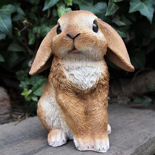 うさぎの置物 たれ耳うさぎ 8185HH 動物 オーナメント うさぎの置物 たれ耳うさぎ 8185HH 動物 オーナメント