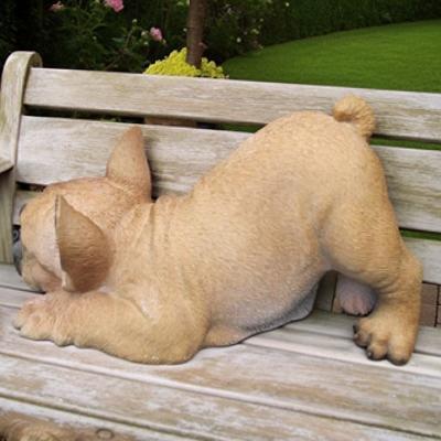 犬の置物 フレンチブルドッグ QB006B ドアストッパー いぬ イヌ