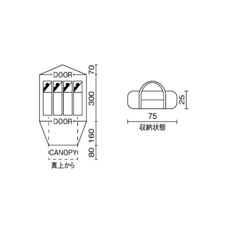 コールマン(Coleman) テント タフワイドドームIV/300 スタートパッケージ 2000031859｜wakuwakuhomedepot｜03