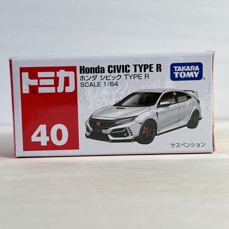 タカラトミー トミカ 廃盤 No.40 ホンダ シビック TYPE R 箱 トミカシリーズ ミニカー｜wakuwakukusunoki｜03