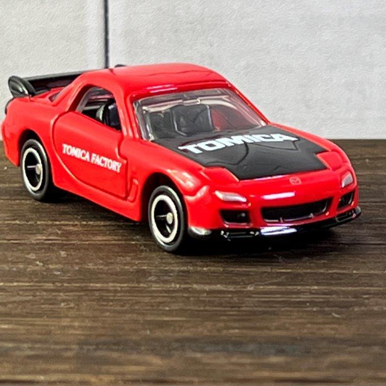 トミカ 組み立て工場　マツダ RX-7レーシング赤黄　6台セット ミニカーショップ ケンボックス トミカ 組み立て工場 マツダ