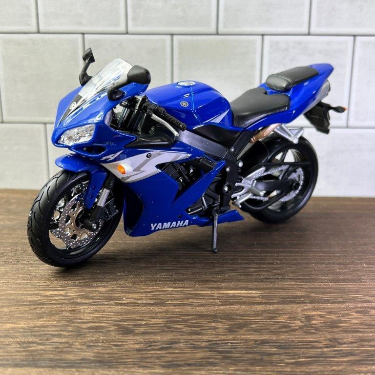 12 ヤマハ 青 ブルー Maisto Yamaha YZF-R1 blue 2021 1:12 新品 梱包サイズ60