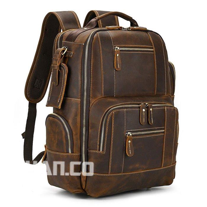 ビジネスリュック 本革 メンズ 本革 リュックサック ファッション ビジネスバッグ ビジネス Com8543ae デイパック デイパック トラベルバッグ ワクワクストア バックパック 安い買い付け