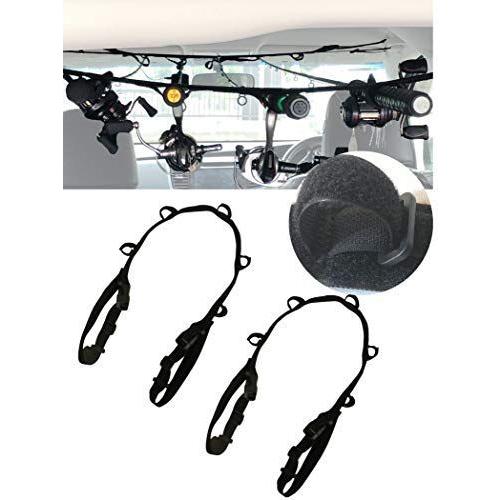 Storys 正規品 最新デザイン ロッドホルダー 車 釣り竿 車載 ロッドキャリー ベルト フィッシング ホルダ Paint