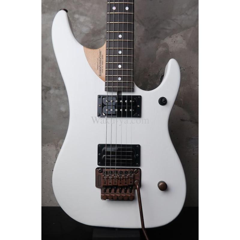 ワッシュバーン　Nuno Bettencourtモデル　ジャンク Washburn N4 Nuno Bettencourt White Prototype / Bronze