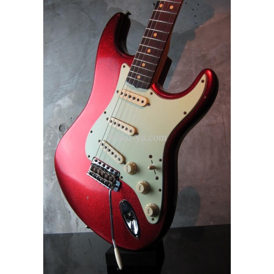 Fender Custom Shop 63 Strat Journeyman Relic Faded Red Sparkle｜wakuya-direct｜07