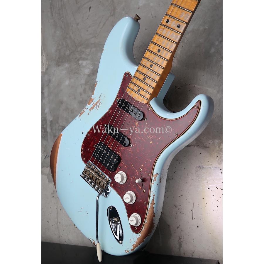 Fender Custom Shop '62 Stratocaster S-S-H / Sonic Blue Heavy Relic