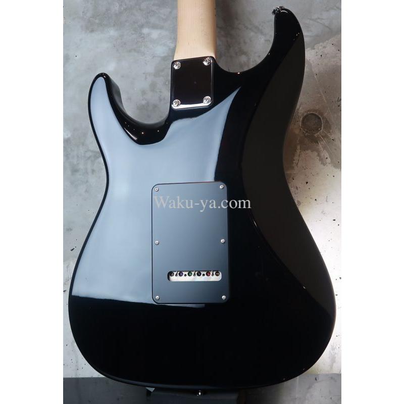 Suhr Standard Zebra PU / Half Matching HEAD /Lime Green Burst