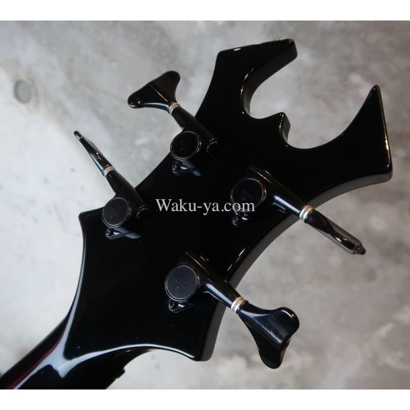 BC-Rich ワーロックベース ブラック 4弦エレキベース B.C.Rich