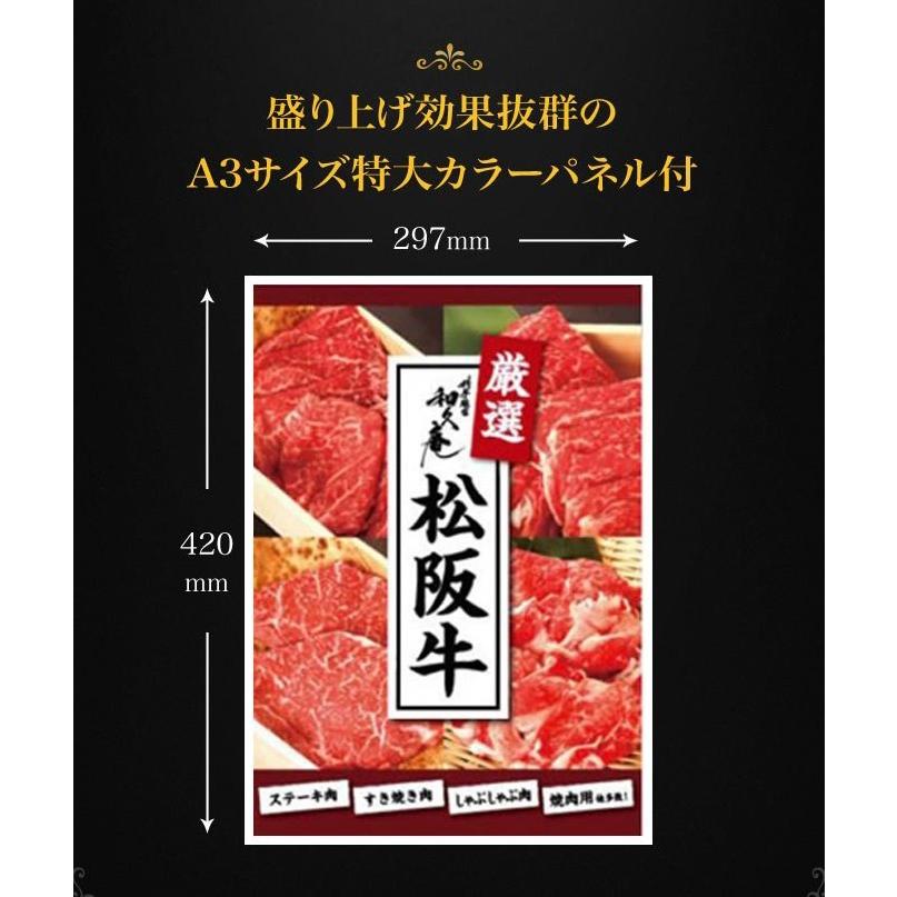 ★送料無料★松阪牛目録ギフト【1万円コース】忘年会・結婚式二次会・イベント・コンパ・宴会・福引・景品・ゴルフコンペ・ビンゴ大会にどうぞ♪｜wakyuuan09｜04