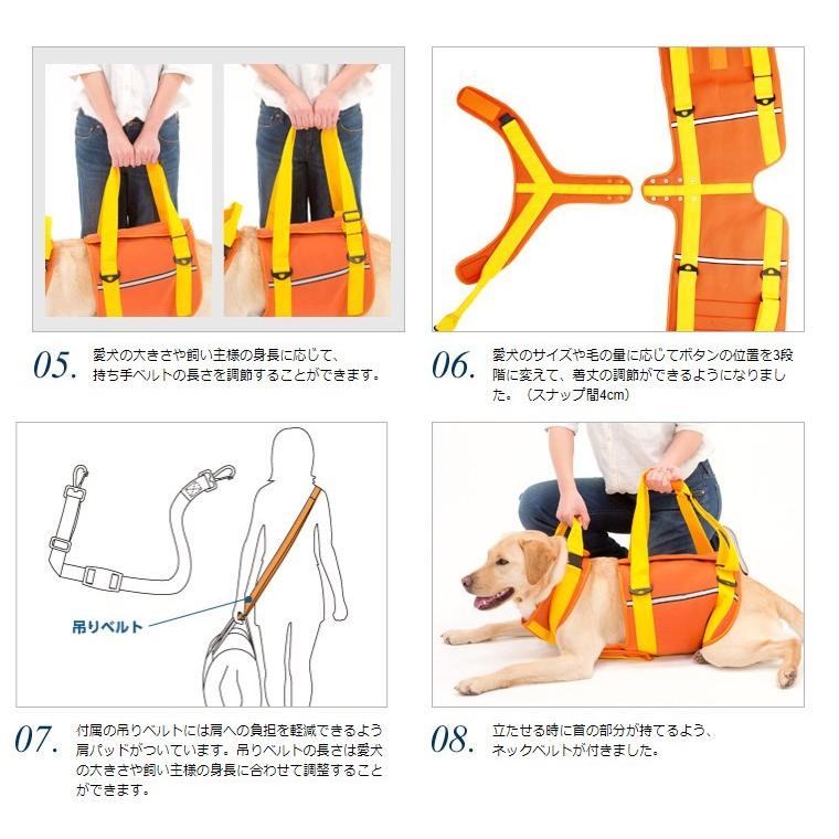 LaLaWalk（TOMBOW） 犬 歩行補助ハーネス 介護 ハーネス 胴輪 LaLaWalk
