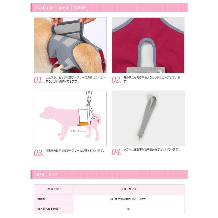 LaLaWalk（TOMBOW） 犬 歩行補助ハーネス 介護 ハーネス 胴輪 LaLaWalk