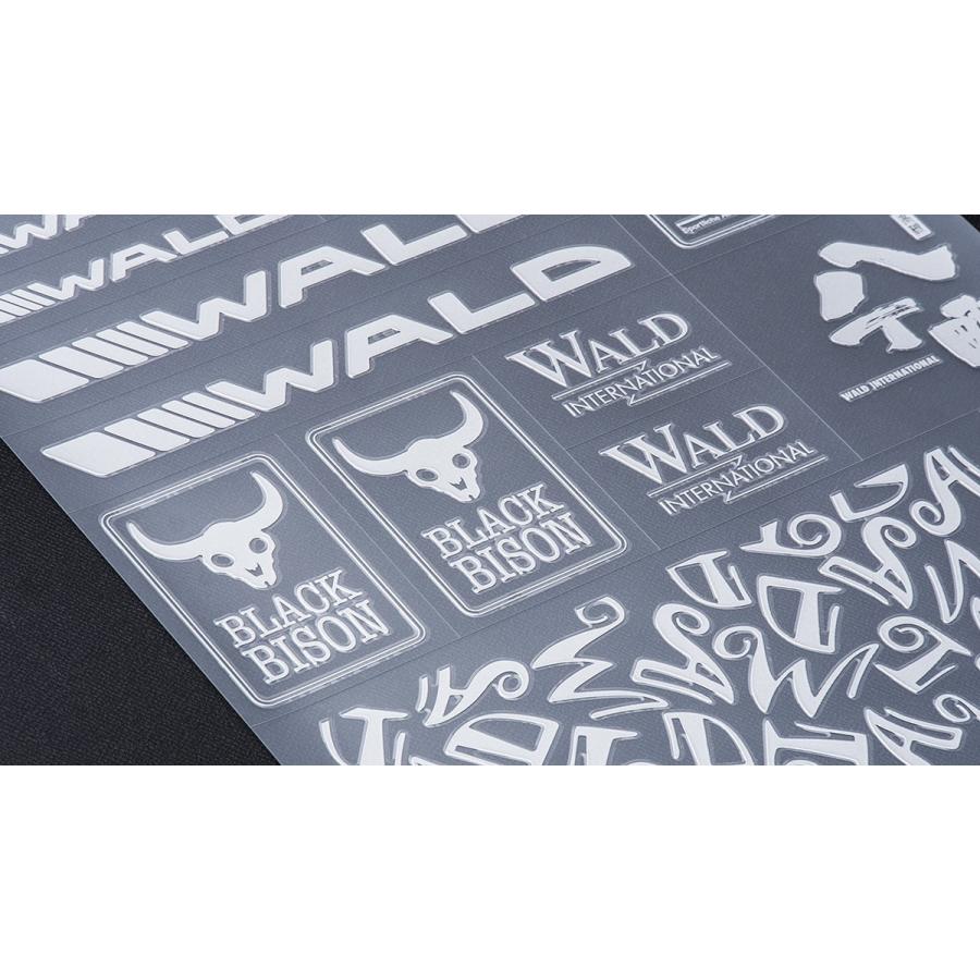 エンブレムステッカー タイプ2 (シルバー) : WALD ONLINE STORE - 通販 
