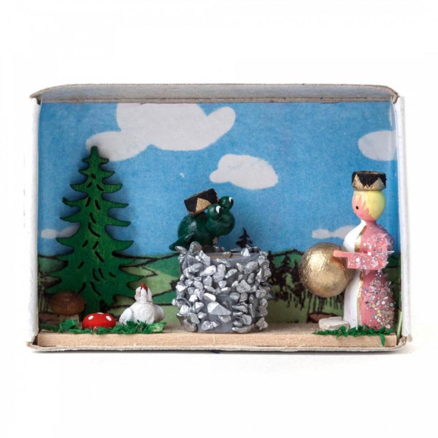 マッチ箱　カエルの王様 | 