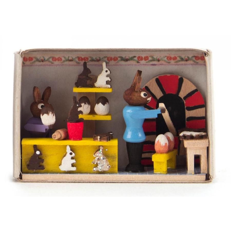 マッチ箱　ウサギのパン屋さん | 