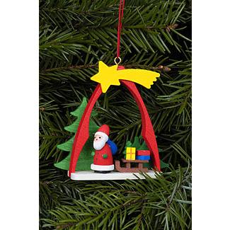 ドイツ雑貨 クリスマスオーナメント サンタと星 ヴァルト 通販 Yahoo ショッピング