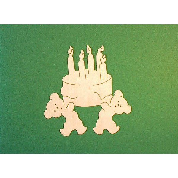 レターセット　クマとケーキ | 