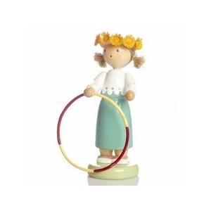 女の子とフラフープ　フラーデ | 