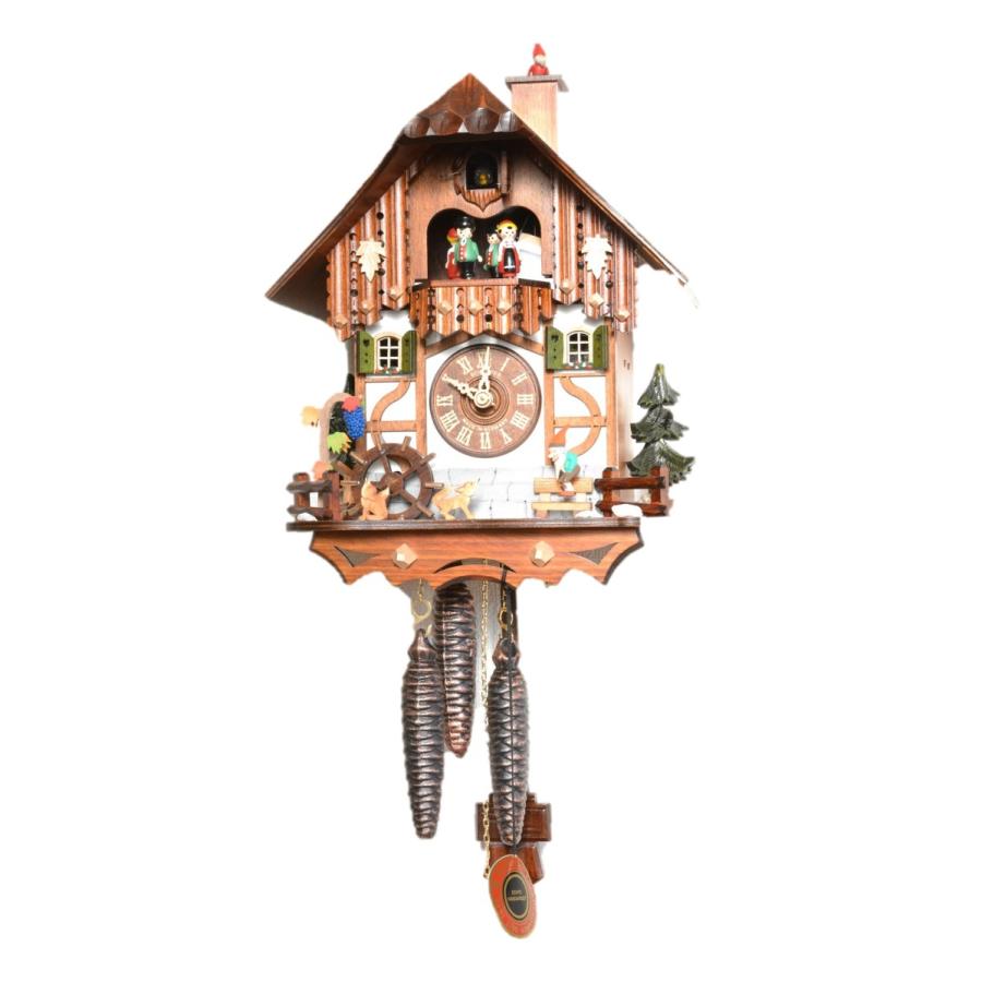 すっぱいぶどう イソップ物語 鳩時計 ドイツ製 本物 : ヴァルト - 通販