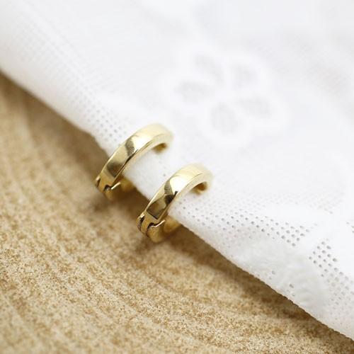 18金 イエローゴールド ピアリング クリップ式 イヤリング