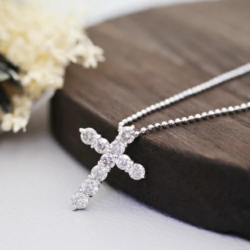 18金 K18WG ホワイトゴールド GOLD Diamond ダイヤモンド 10石 合計2ct 