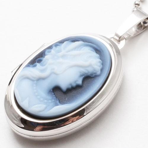 Ｋ18 ＳＶ925 メノーカメオ リバーシブル ペンダント K18 SV925 メノーカメオ リバーシブル ペンダント