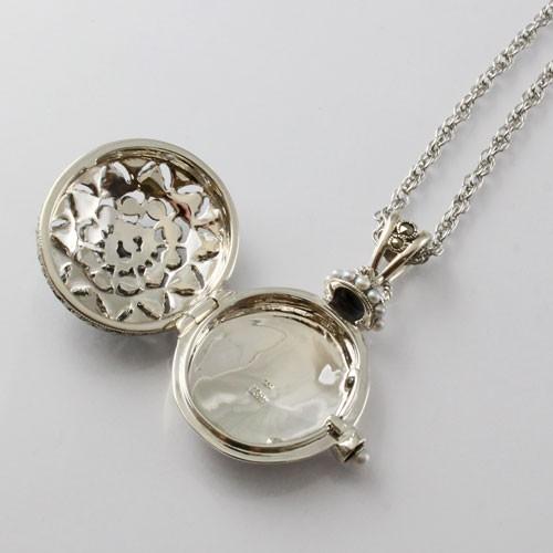 ペンダント ネックレス シルバー925 アンティーク デザイン