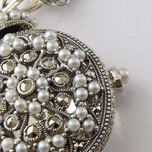 ペンダント ネックレス シルバー925 アンティーク デザイン