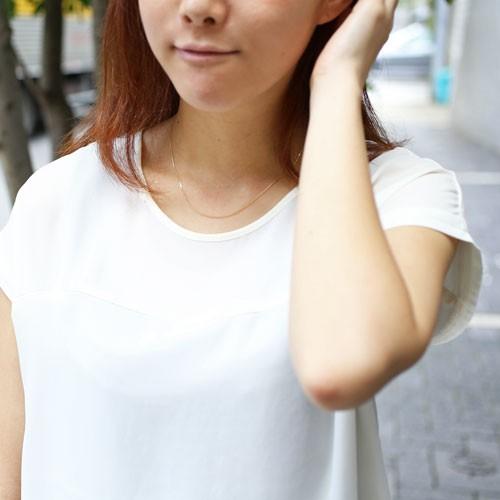 18金 喜平 ネックレス K18 キヘイ チェーン 42cm 1.2g シンプル 上品