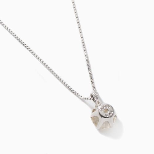 ダイヤモンド ペンダント 純プラチナ台 0.4ct 鑑別カード付 I1クラス