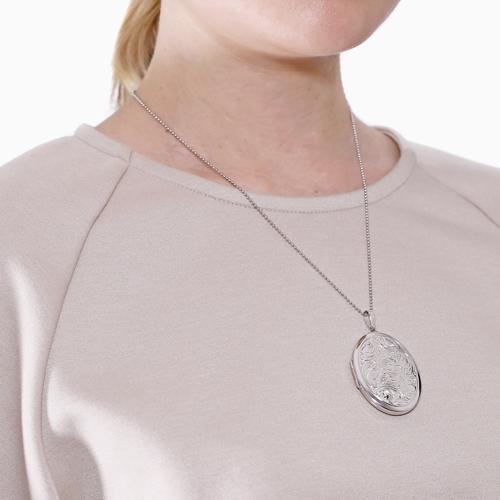 アンティーク　シルバー925ロケットペンダント シルバー ロケットペンダント ドイツ MERZ社 グランデグランデ