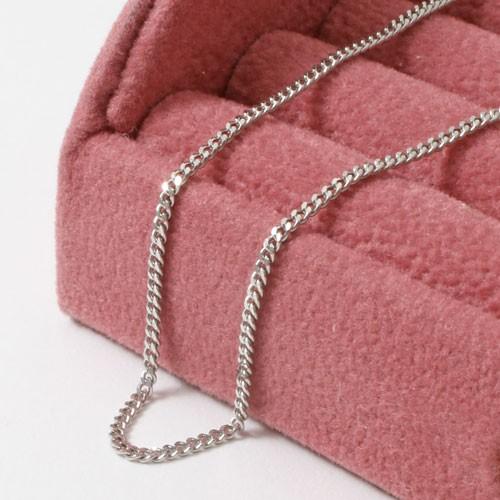 プラチナ 喜平 ネックレス PT850 キヘイ チェーン 50cm 4.4g 2面カット 男女兼用