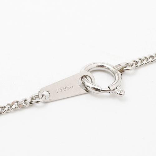 プラチナ 喜平 ネックレス 2面カット Pt850 キヘイ ネックレス 60cm 5.3g メンズ レディース お洒落 ギフトの画像