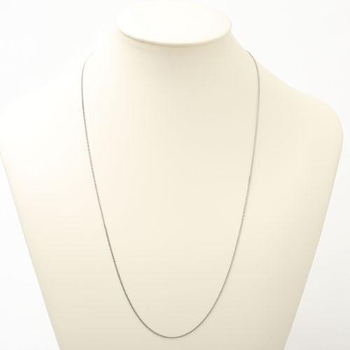 プラチナ 喜平 ネックレス 2面カット Pt850 キヘイ ネックレス 60cm 5.3g メンズ レディース お洒落 ギフトの画像