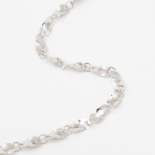 純プラチナ ネックレス プラチナ プレシャスシャイン デザイン Pt999 42cm お洒落 レディース ギフトの画像