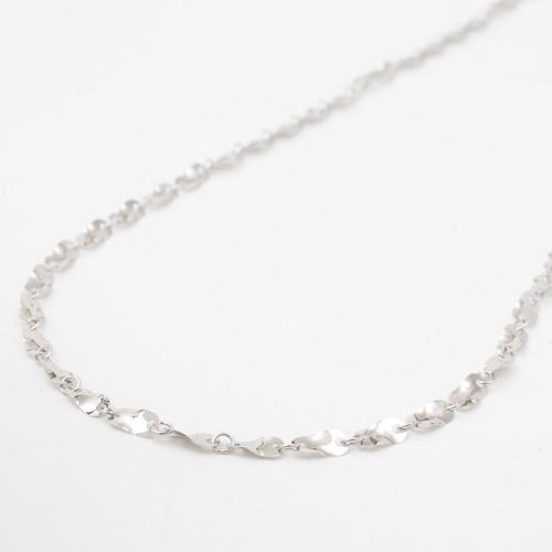 純プラチナ ネックレス プラチナ プレシャスシャイン デザイン Pt999 42cm お洒落 レディース ギフトの画像